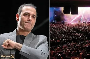 آواز پر طمطراق؛ علیرضا قربانی با حضار تو کنسرتش هم صدا میخونه آمدم تو به داد دلم برسی