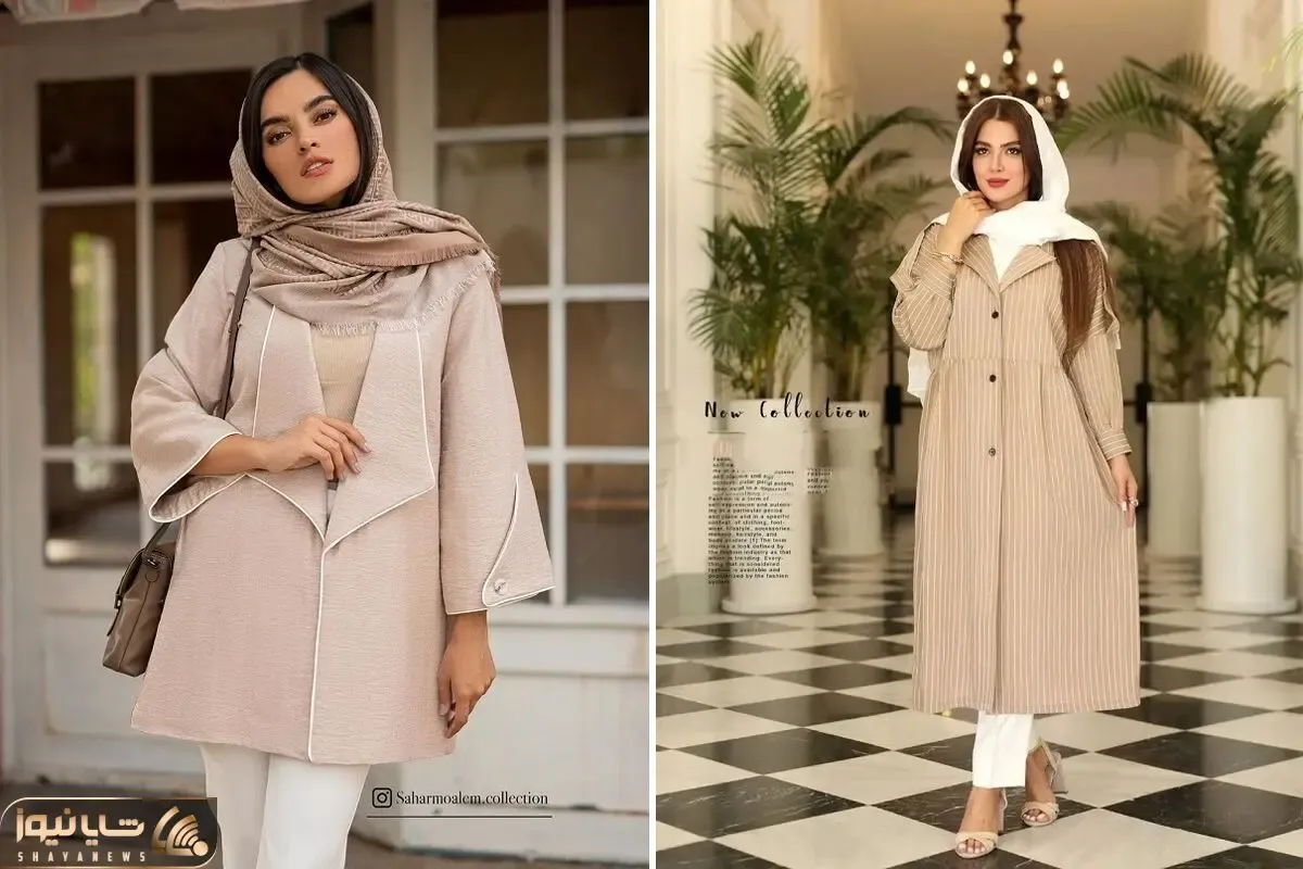 خوشگل خانم اگه دنبال استایل جذابی ست کردن مانتوی کرم یاد بگیر؛ کلی ترکیب خفن