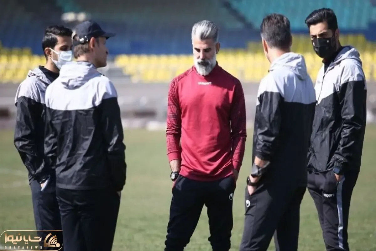 (عکس) کُری‌ هوادار تهران برای باشگاه پرسپولیس با رفقای گل‌محمدی!