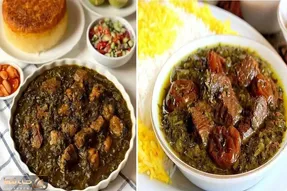 طرز تهیه خورشت آلو اسفناج با تمام نکات / اینجوری لذیذترین غذای ایرونی رو بپزید