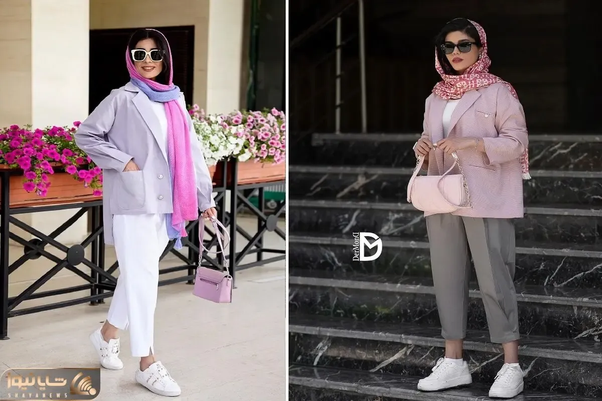 تیپای شیکول با مانتوی رنگی رنگی؛ میدونم ست کردنش بلدی اما چنتا نکته درست حسابی گفتم