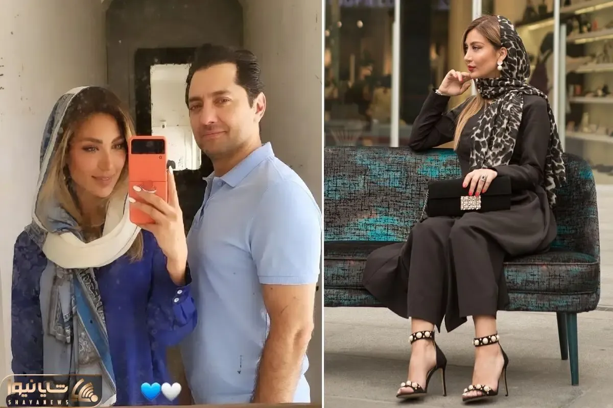 مانتو زیادی گرون مینا زنِ بهرام رادان که با فرررش سته؛ دسته گل آقا واسه جیرانشو باخ!