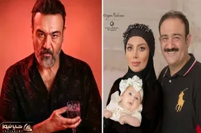 مهران غفوریان از دخترش برای تولد رُمانتیک همسرش استفاده کرد / بیوگرافی و آرت حرفه ای