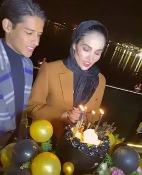 تولد لاکچری مهدی قایدی برای همسرش در کشتی! ویدئو