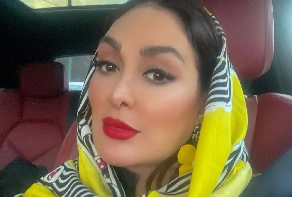 تیپ جیغ و رنگی الهام حمیدی!