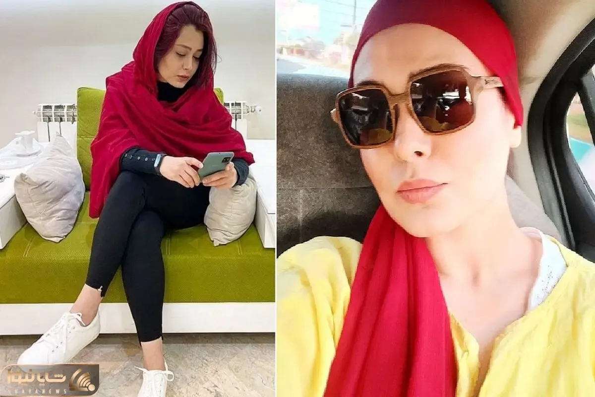 سانیا سالاری واسه یه عکس یه جور لمیده که الان زمین میقولَتش؛ لگ براق و بوت زرد چه سمی!