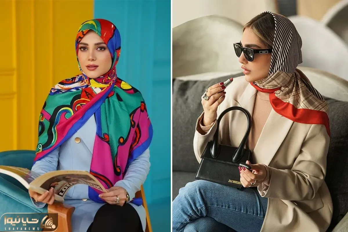 معرفی جدیدترین مدل های بستن روسری  و شال؛ خاص باشید ساده بستن روسری رو که همه بلدن!
