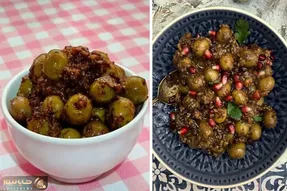 طرز تهیه زیتون پرورده به روش اصیل گیلانی / خوشمزه ترین نوعش رو خودت درست کن