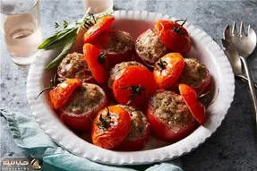 طرز تهیه دلمه گوجه‌فرنگی؛ پیش‌غذایی رنگین و مقوی از دل خاورمیانه