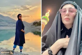 تیپ بلاتکلیف لیلا بلوکات که نصفش اسپرته نصف مجلسی؛ ابروهاشو با چنگال عقاب نخ کرده!