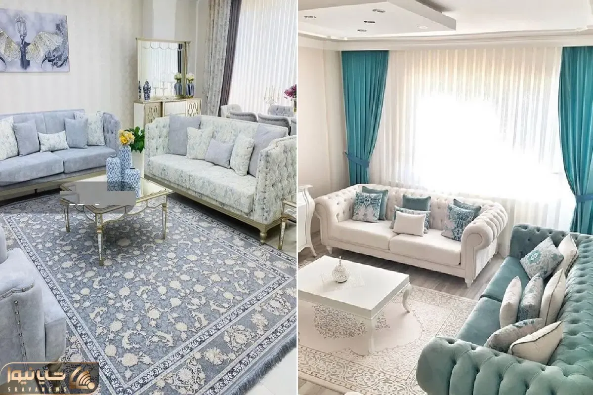 ست کردن فرش و مبل برای شکیل کردن هر چه بیشتر دکوراسیون / روش خانوم های با سلیقه و شیک