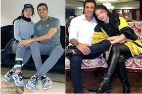 زنِ سپهر حیدری با آقاش سِتیده اوووف خوراک؛ تو دبی یجا رفتن حسرت خورون شاخ!