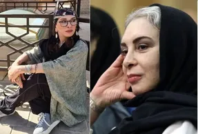 افسانه بایگان 60 ساله با تیپ تینیجریش؛ خانم خانما چه آوازی هم می خونه!