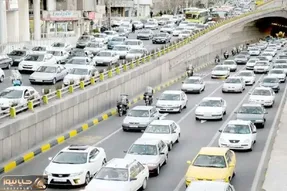 ترافیک سنگین در محورهای شمالی و ورودی پایتخت