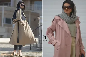 پاییز امسال جا مانتو با ترنچ کت تیپ بزن؛ یه عالمه استایل ناب برا روزای بارونی