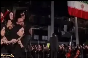 آواز وطنی؛ صدای ایران جلوی ساختمون شیشه ای صداوسیما پیچید، اقتدار ایرانی قطع نمی‌شه
