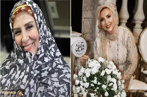 چیتان پیتان مرجانه گلچین تو عروسی مریم مومن/ خانم جوون تر از همیشه اس