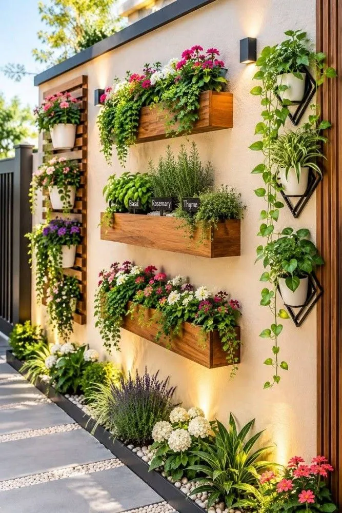 دیزاین حیاط کوچک