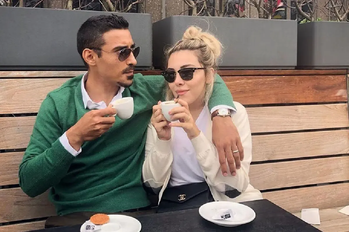عکس جدید و جذاب رضا قوچان نزاد و همسرش!