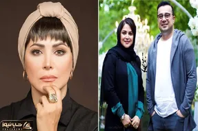 تلاش های کمند امیرسلیمانی برای شیک دیده شدن در نمایشگاه آثار با شکست مواجه شد
