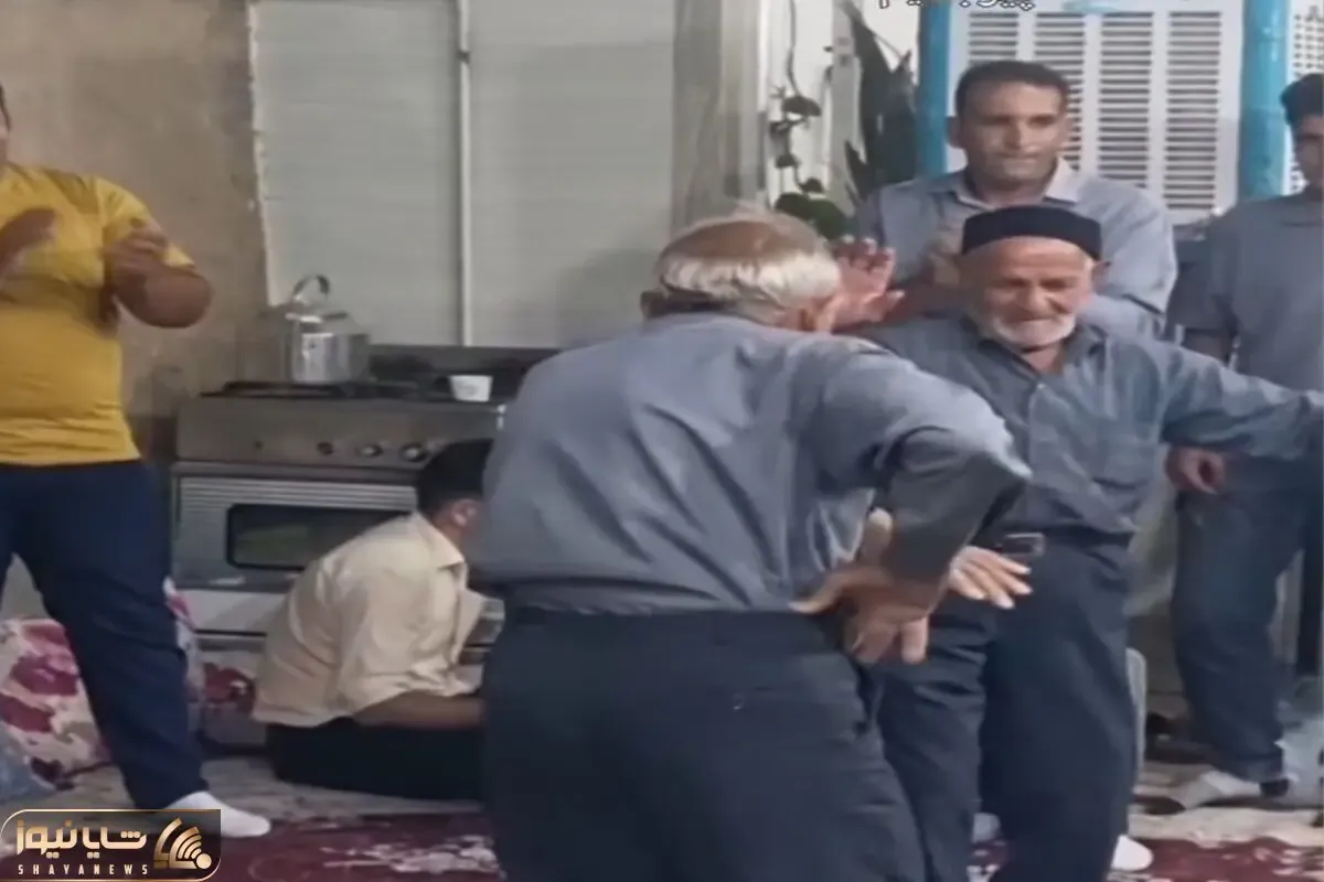 آواز محلی؛ داداشای دوقلو الان بزرگ خاندانن نوه نتیجه ها دورشون جمع شدن برا پایکوبیشون