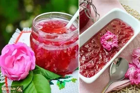 طرز تهیه مربای گل محمدی با تمام نکات / بدون رنگ خوراکی یه مربای خوشرنگ داشته باشید