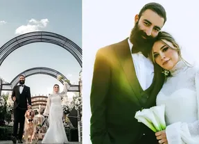 آغوش شیدا خلیق و همسرش روی صحنه تئاتر خبرساز شد