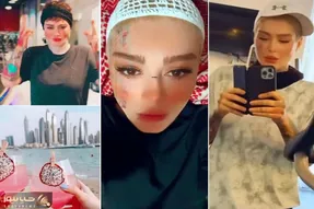 تتلو اندر خم یه کوچس سحر قریشی خونه لوووکس عربشو رو کرد؛ یادگاری منشوری بدنشو