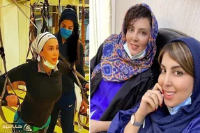 بدنسازی تنگ و مارپیچ لیلا بلوکات پیش مربی غووولش؛ با خواهرش تو کنسرت حالی به حولی شدن!