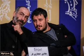 سکانس خندان/مشاجره هادی حجازی با جواد عزتی میگه شما صلاحیت نداری تو اصلا سالم نیستی