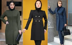 یه استایل همه چی تموم با مانتو اداری شیک؛ یه کفش تَق تقی هم بزن تنگش دِ برو که رفتیم