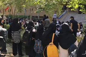 ادامه تجمعات دانشجویی در دانشگاه های تهران برای چهارمین روز