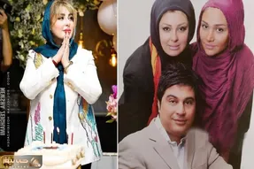 بیوگرافی نیوشا ضیغمی و شام غریبان استتار شده با دخترش / ابروهای نخی که ضخیم شد
