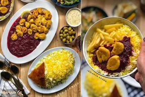 طرز تهیه مرغ حلزونی با سس آلبالو؛ اگه از مزه تکراری مرغ خسته شدی ایشونو دریاب