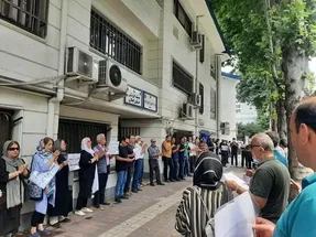 تجمع بازنشستگان تأمین اجتماعی در چند شهر
