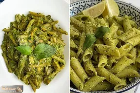 طرز تهیه پاستا پستو با مرغ؛ فوری و خوشمزه / این غذا رو از دست نده که حرف نداره