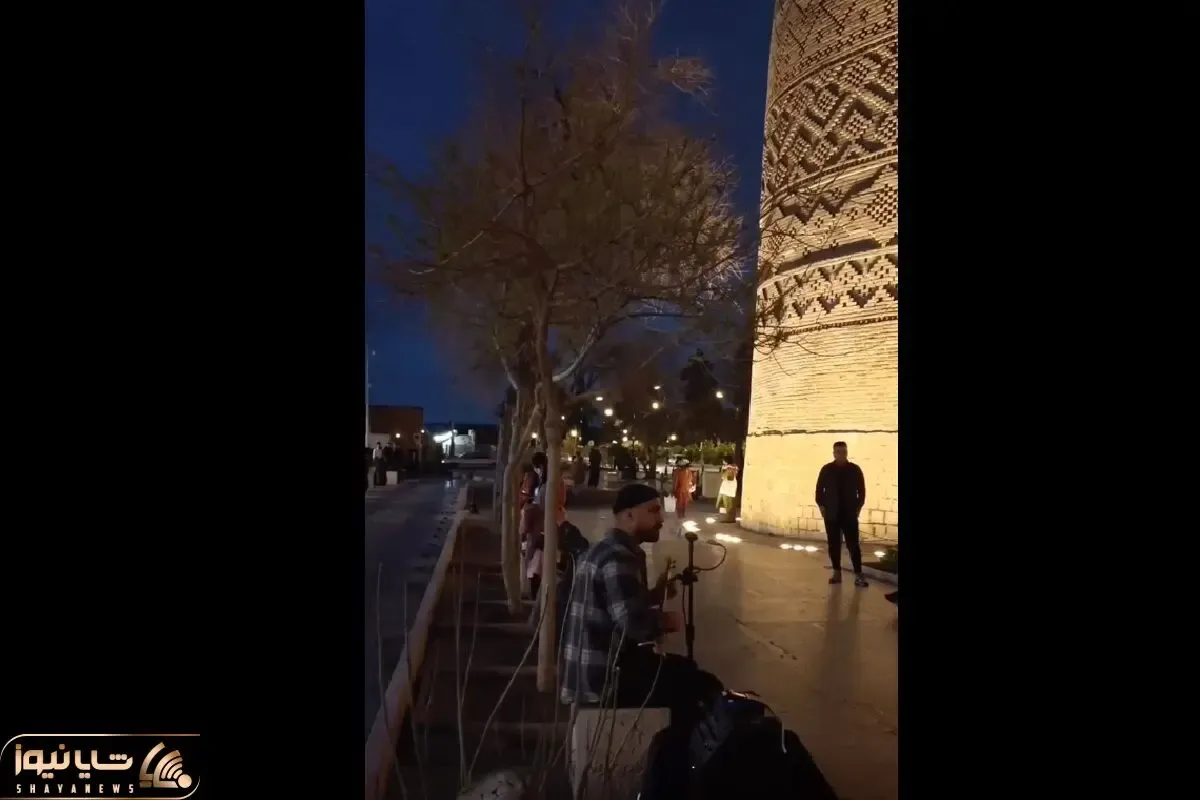 آواز خیابانی؛ ببینید این جوون تو ارگ کریم خان چه دلربا آهنگ خوشه چین رو میخونه!