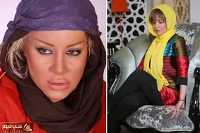 چهره زیر و رو شده 