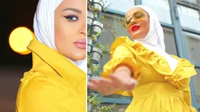 مانتو زردُ با این میکاپ و لباس ست کن تا خوشگل و خوشرنگ شی؛ معقول جیغ شو!