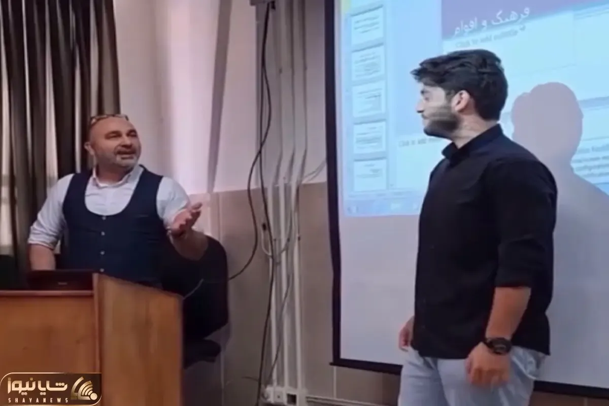 آواز احساسی؛ استاد به دانشجو گفت اگه بخونه غیبتاشو موجه میکنه خوند 20 هم اشانتیون گرف