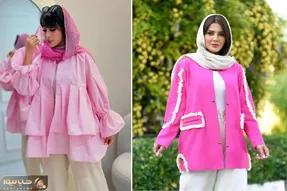 مانتو صورتی عروسکی؛ با این انگار مثل پرنسس از وسط قصه های دیزنی پرت شدی بیرونی