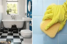 تمیز کردن حمام و خوشبو نگه داشتنش با مواد طبیعی / ترفندای عالی و راحت که معجزه میکنن