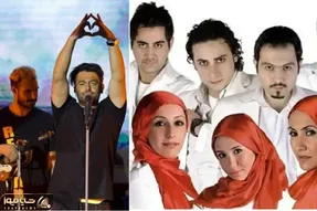 آواز ماندگار؛ وقتی محمدرضا گلزار عضو گروه آریان بود و کنسرت گل آفتابگردون می خوند
