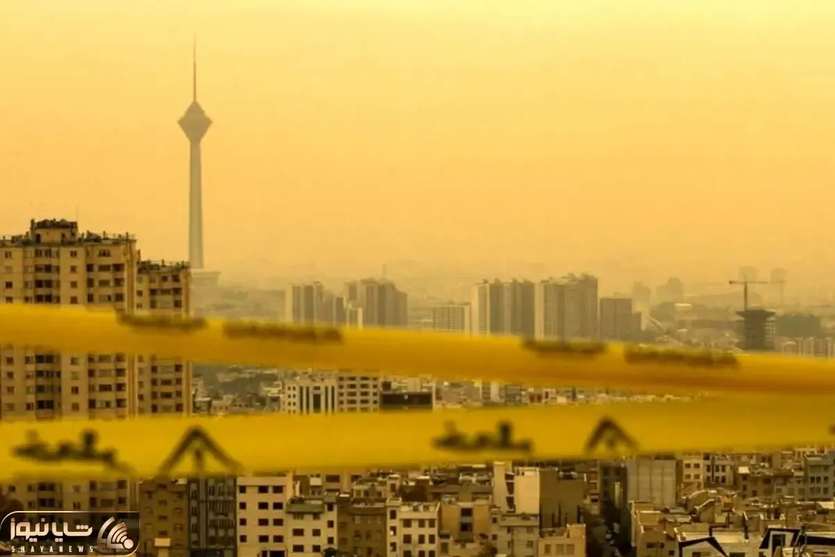 شاخص آلودگی هوا تهران امروز پنجشنبه ۱۸ دی؛ اکثر نقاط تهران قرمز و بنفش شد!