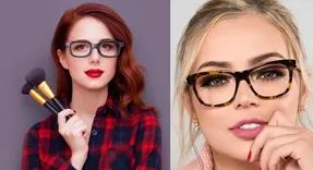 عینکی جاااان اینجوری آرایش کن؛ تکنیک های مخفی میکااااپ که هیچ جا بهت نمیگن