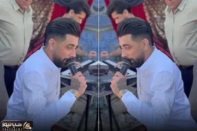 آواز شاد؛ خواننده تو عروسی چه دلربا آهنگ از دیدنت سیر نمیشم رو میخونه