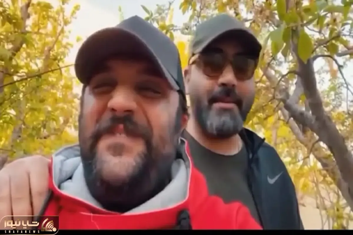 آواز شاد؛ احسان علیخانی تو باغ چه دابسمشی اجرا میکنه فقط رقص ریزش و یوسف صیادی