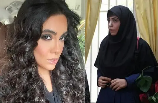 (عکس) کشف حجاب خانم بازیگر و حضور در سالن بدنسازی!