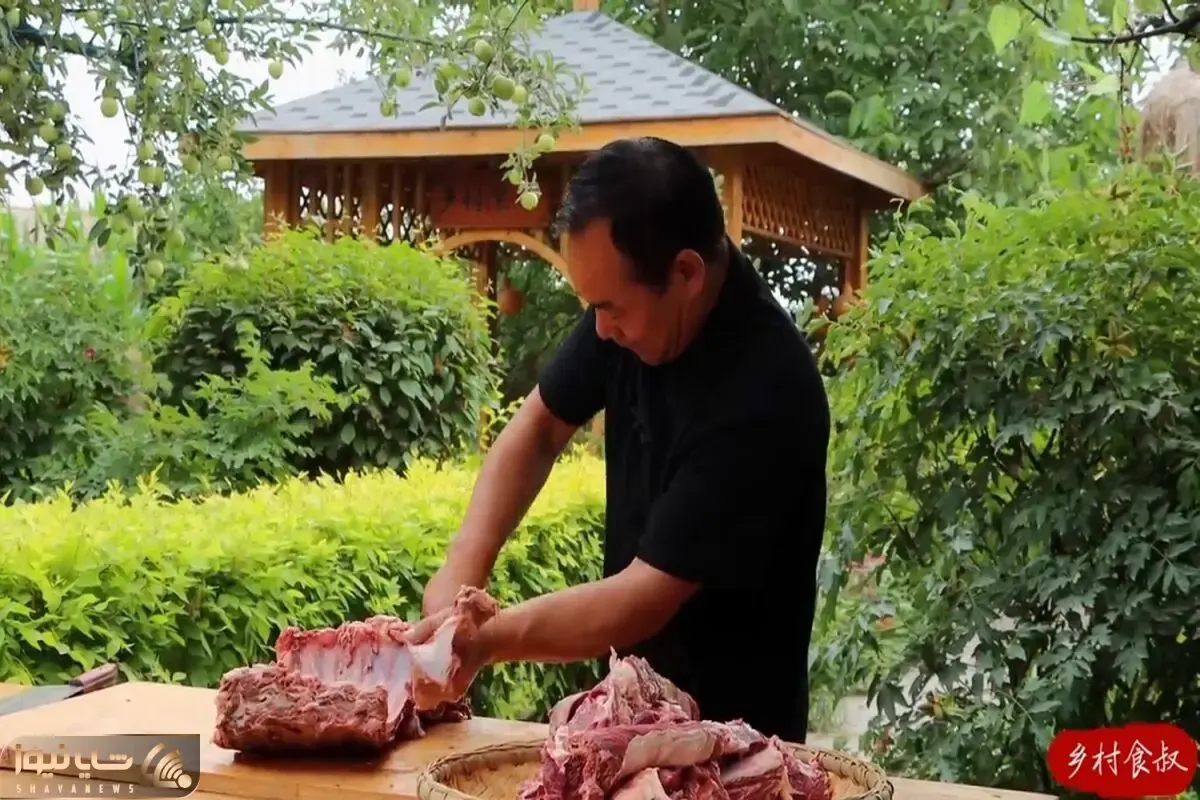 غذا روستایی ؛ یه غذای لاکچری با دنده های بزرگ / واقعا به این میگن یه غذای وسوسه کننده!