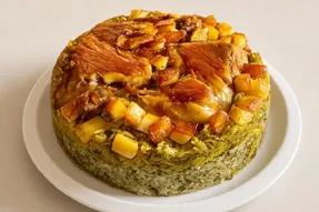 یک غذای جدید و خوشمزه با مرغ و سیب زمینی